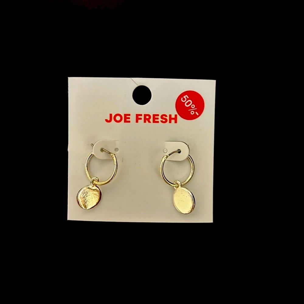 Joe Fresh Gold Earrings